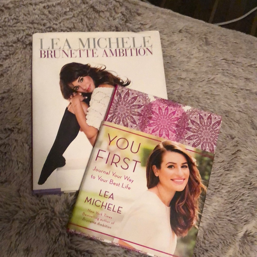 Lea Michele Signed Books